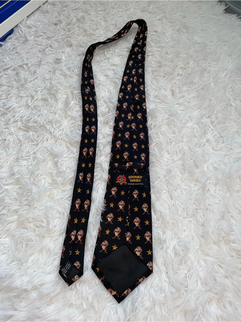 Looney Tunes vintage neck tie vintage Tasmanian Devil